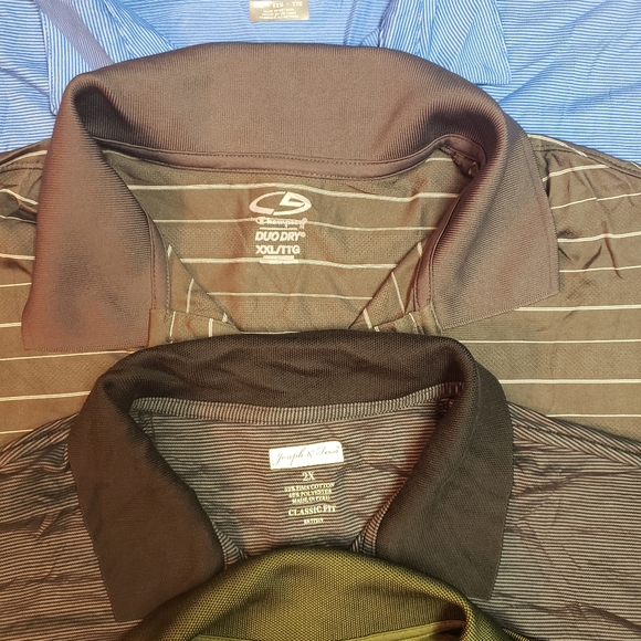 Lot of 8 Short Sleeve Polo Shirts
Mens Size XXL - Picture 11 of 11